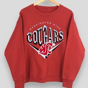 Washington State Cougars Sweatshirt WAZZU Shirt WSU Cougars Shirt
